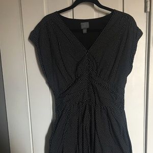 Black dress // White polka dots // Size 12